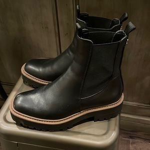 Sam Edelman Laguna boots 7.5 black. Worn a handful of times. Tiny scuff on toe